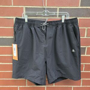 7" Bearded Goat Men's XXL Black Rover Hybrid Short Waist 38" BGSS24-102